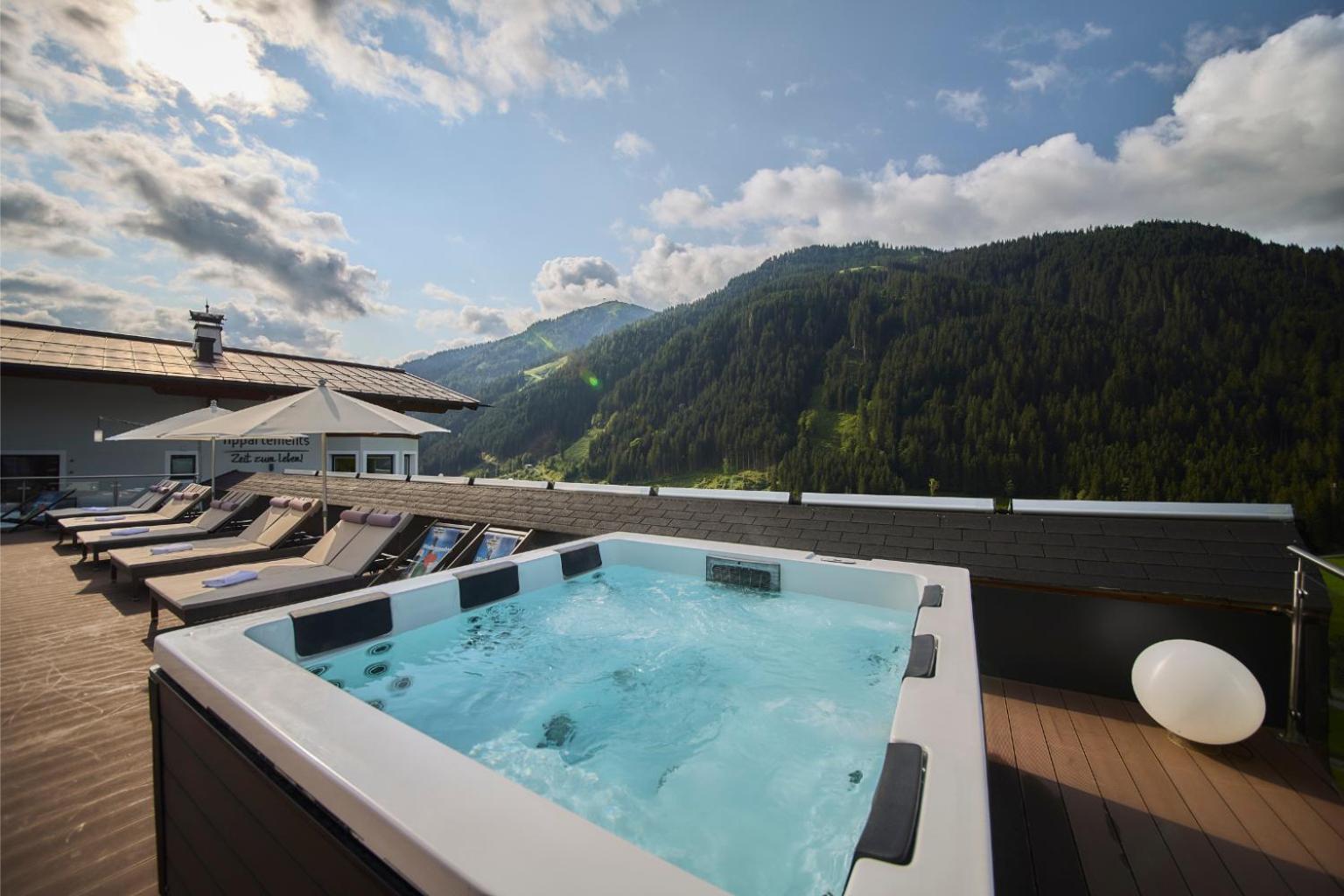 Boutique Appartements Saalbach-Hinterglemm Bagian luar foto