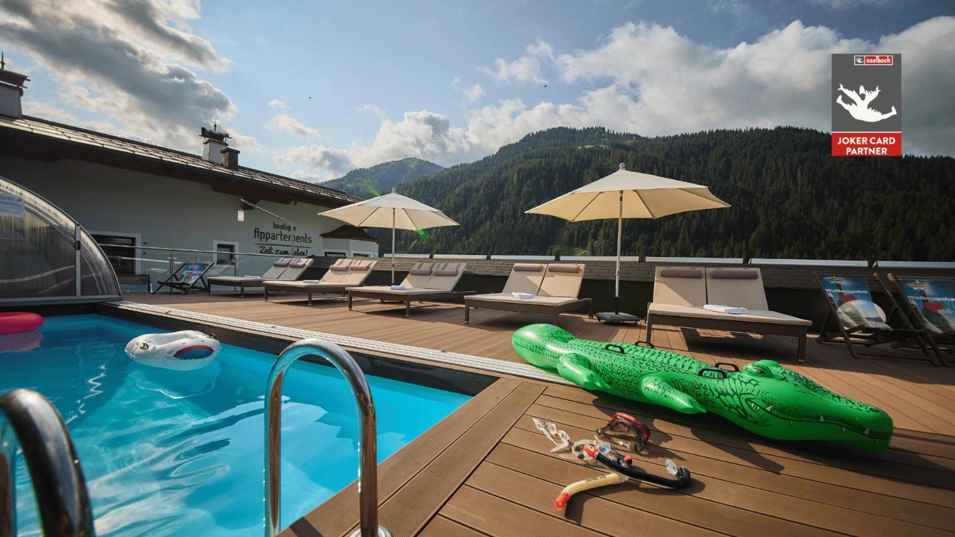Boutique Appartements Saalbach-Hinterglemm Bagian luar foto